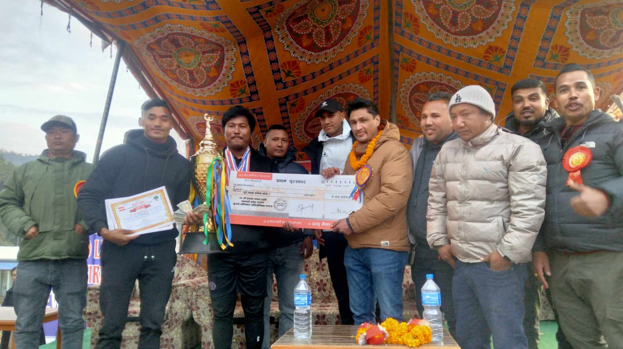 हेमन्त प्रधान स्मृति भलिबल कपको उपाधी चितवनलाई