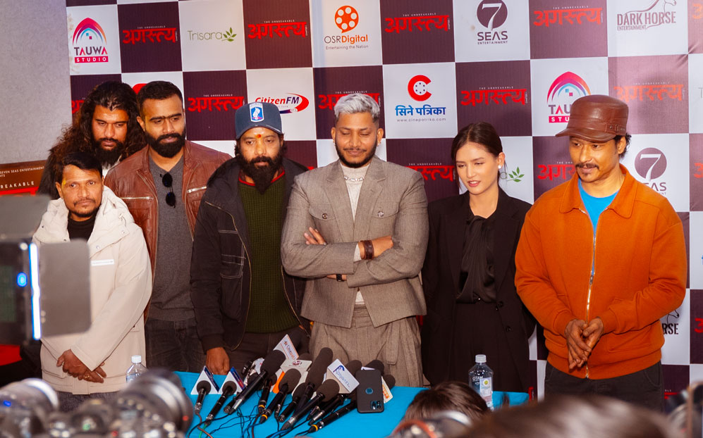 अगस्त्य च्याप्टर १’ टिजर सार्बजनिक, साैगात मल्लकाे ग्यांगस्टार लुक्स