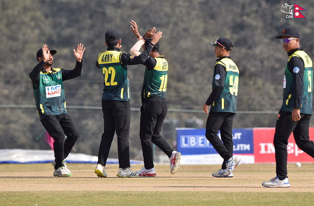 पीएम कपको फाइनलमा आर्मी र पुलिस भिड्ने