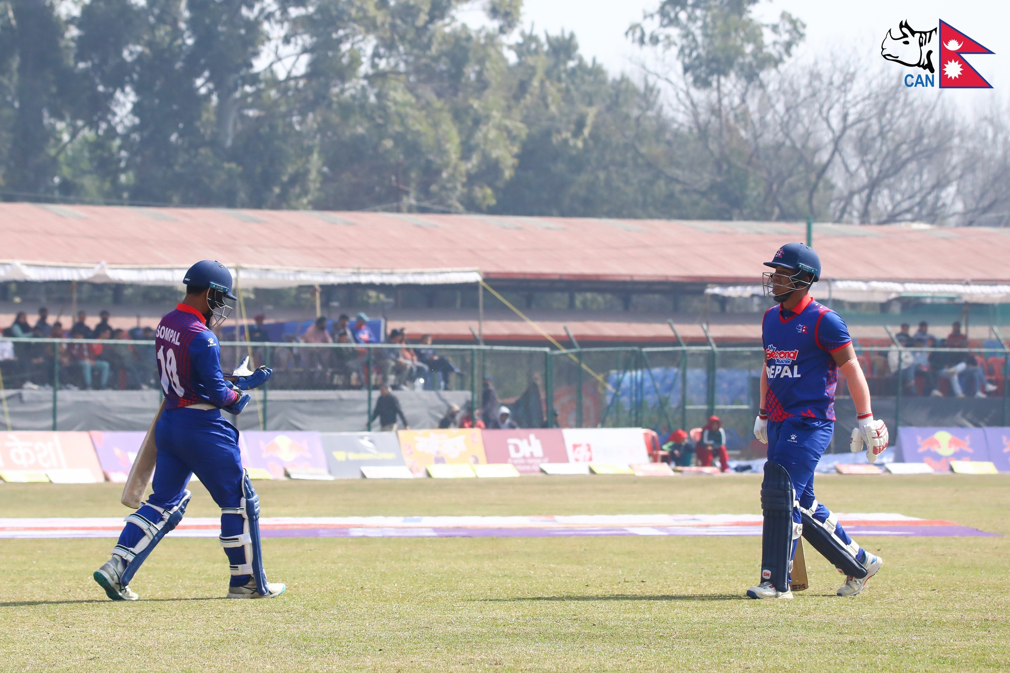 नामिबियाविरूद्ध नेपाल १३२ रनमै अलआउट