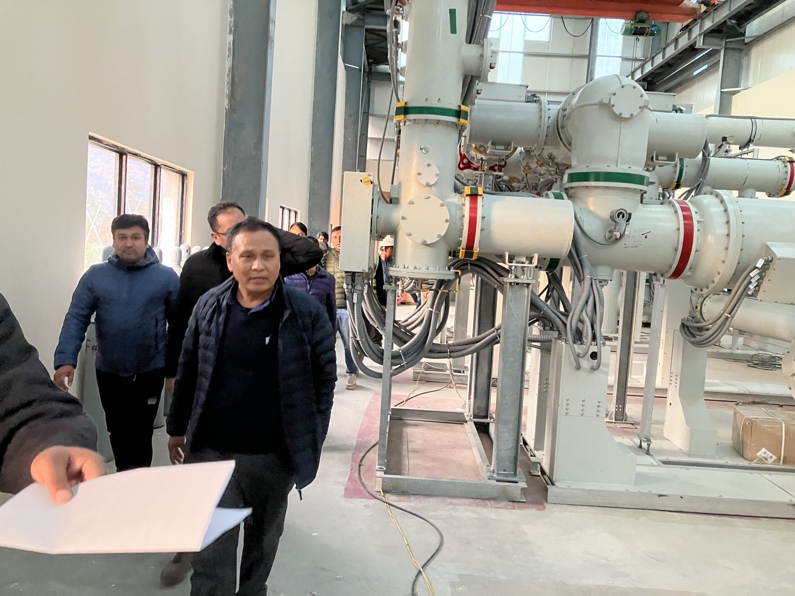 २२० केभी बाह्रबिसे सबस्टेसन निर्माण अन्तिम चरणमा