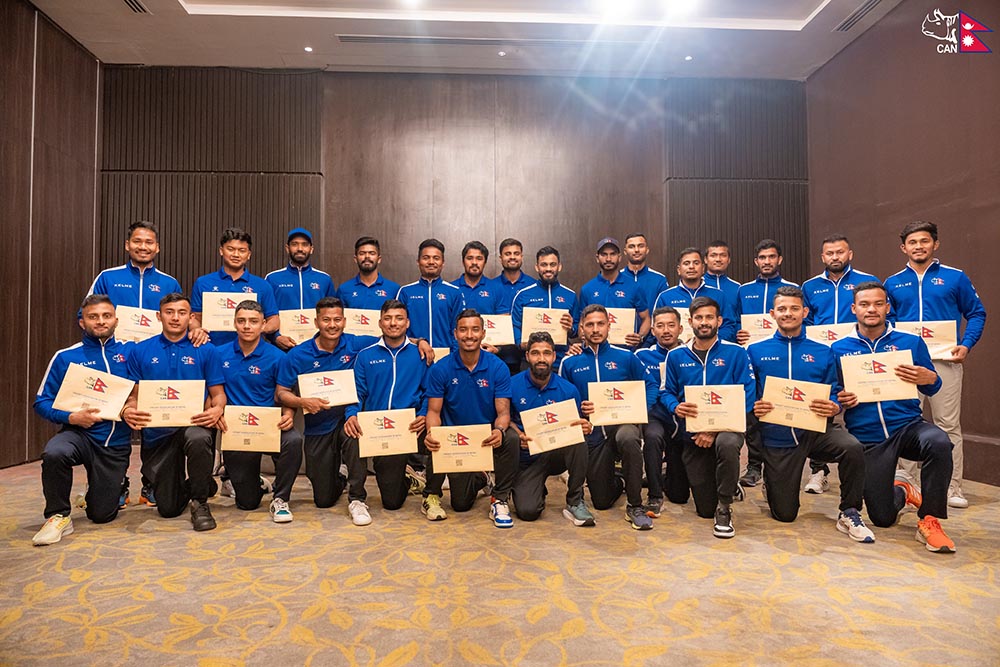 क्यान र क्रिकेटरबीच सम्झौता सम्पन्न, यी ६ खेलाडीले पाउछन् मासिक १ लाख तलब, अरुको कति ?