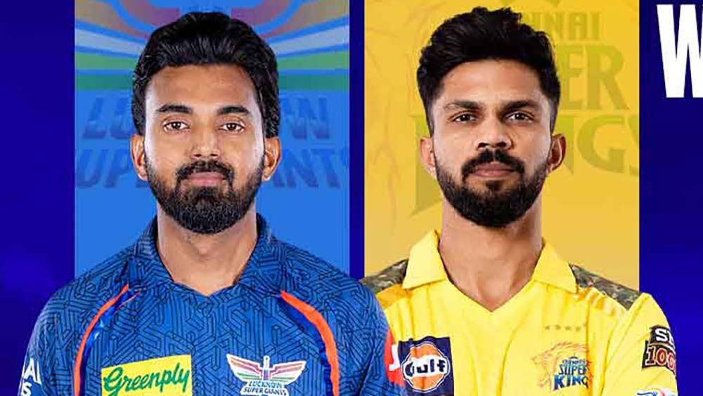 आइपिएलमा आज चेन्नई र लखनउ खेल्दै