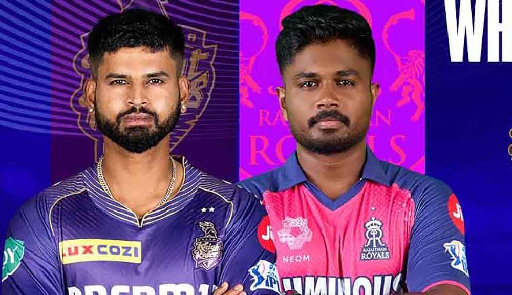 आईपीएलमा आज कोलकोता र राजस्थान खेल्दै