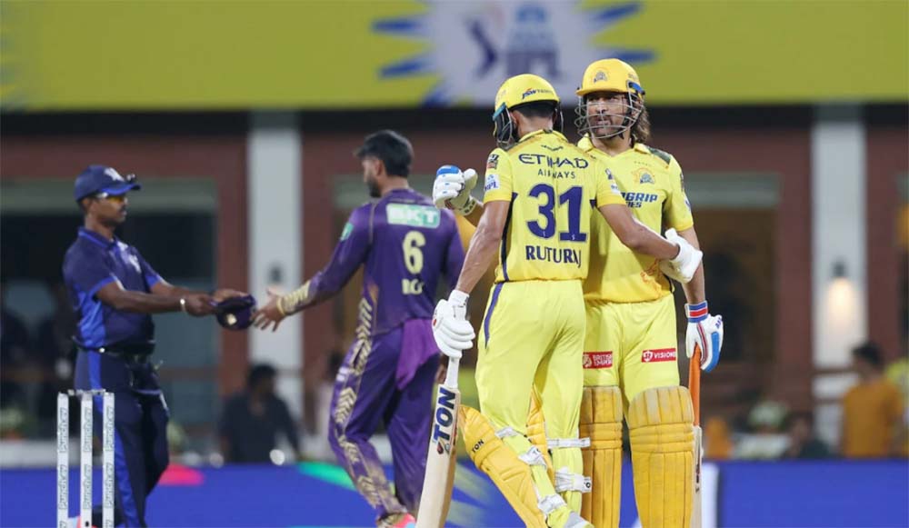 आइपिएल: कोलकोतामाथि चेन्नईको सहज जित