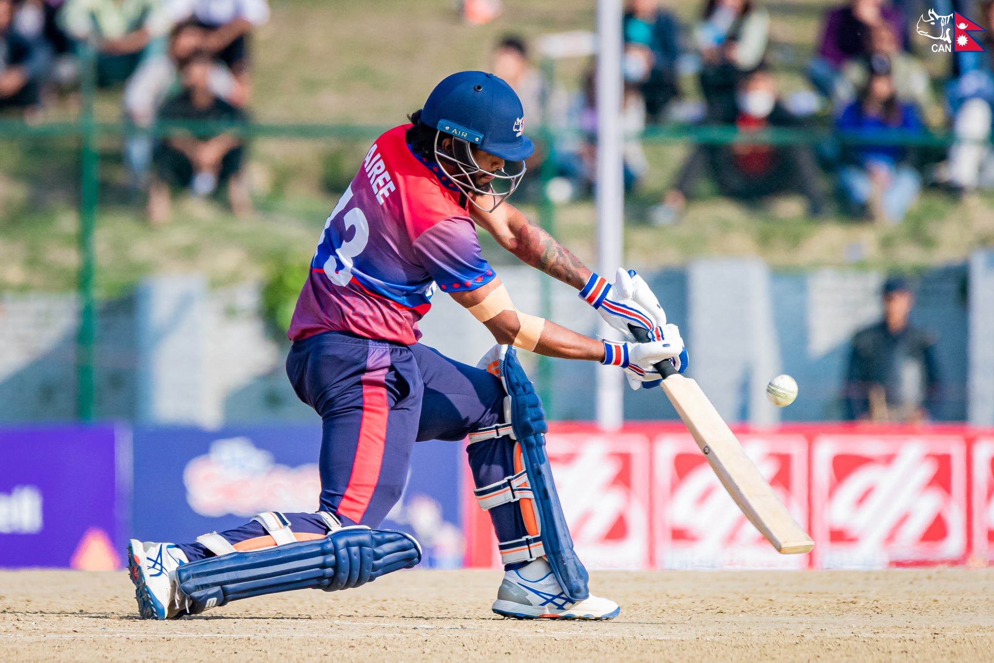 आरिफ शेखको उत्कृष्ट अर्धशतकसँगै नेपालले आयरल्यान्डलाई दियो २१४ रनको लक्ष्य