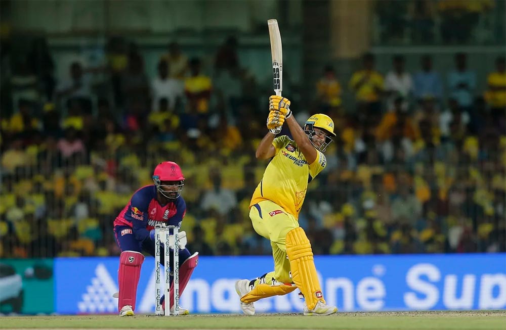 राजस्थानमाथि चेन्नई ५ विकेटले विजयी