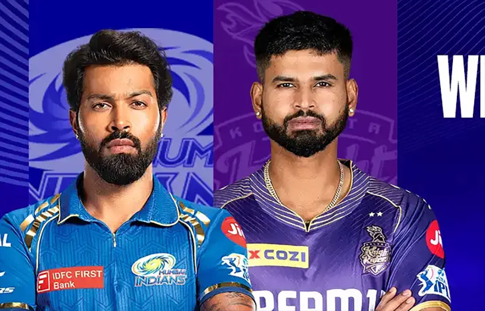 आइपिएलमा आज कोलकोता र मुम्बई भिड्दै