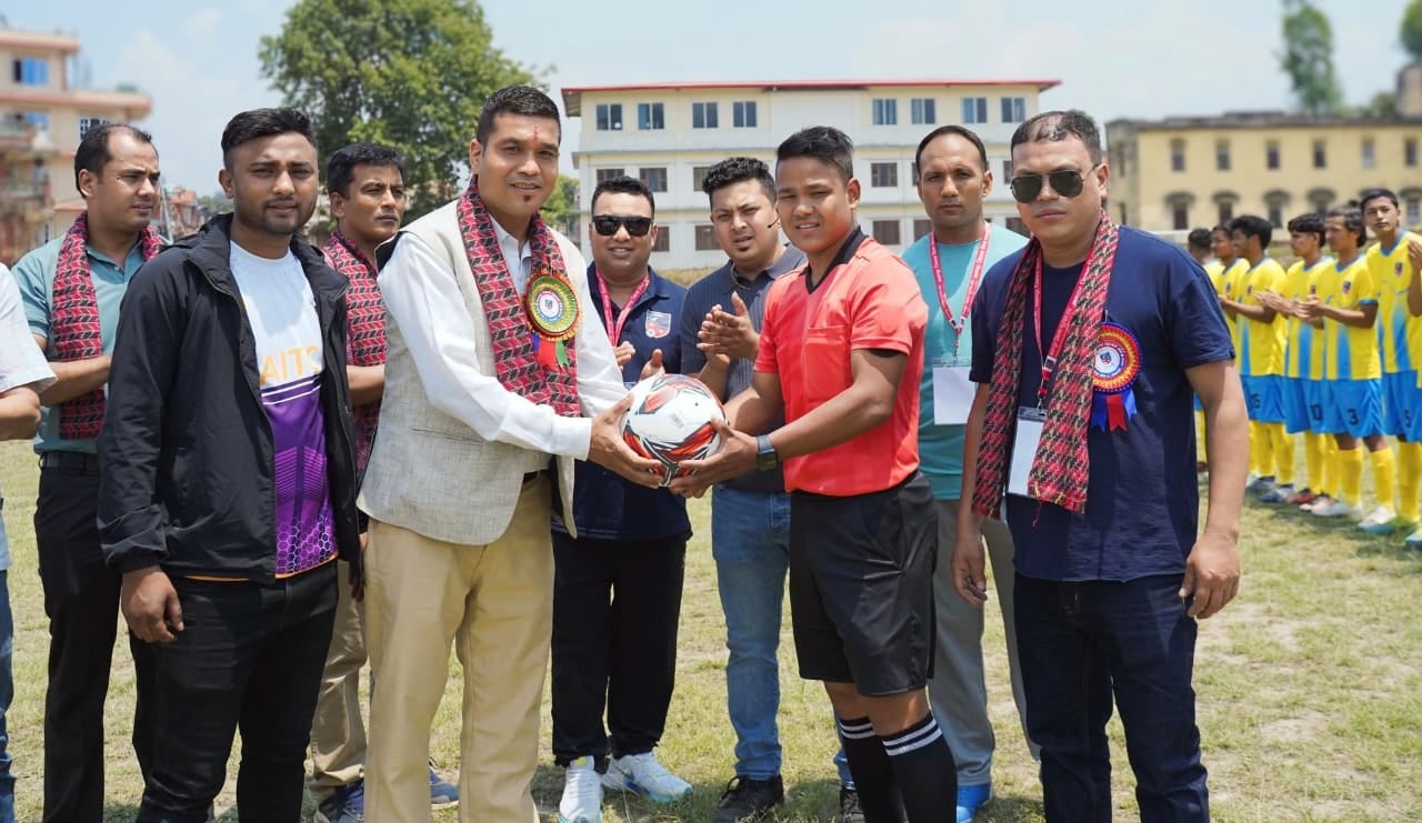 भक्तपुर जिल्ला लिग फुटबल सुरु