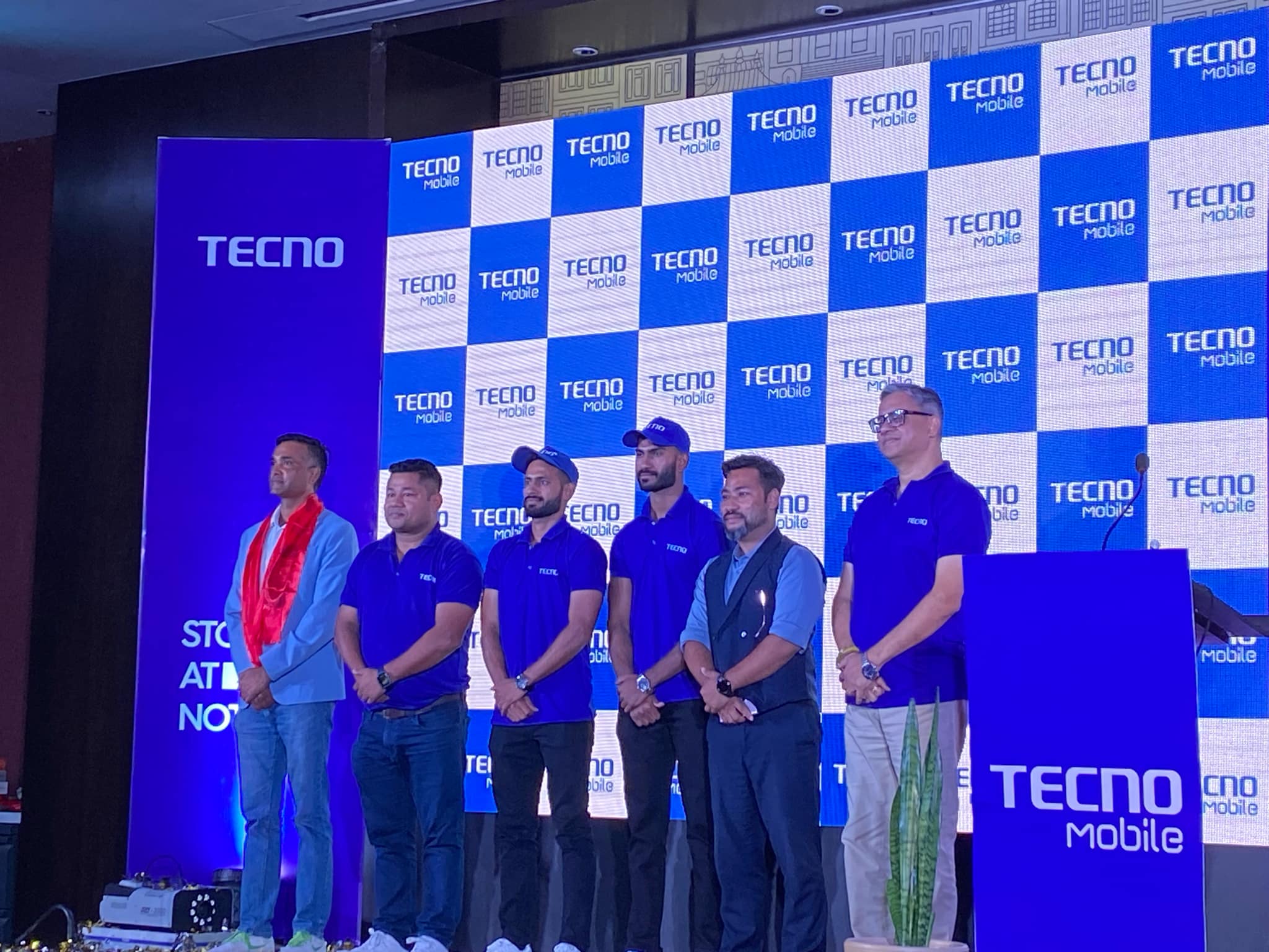 टेक्नो मोबाइलको ब्राण्ड एम्बेसडरमा क्रिकेटर आशिफ र आरिफ अनुबन्धित