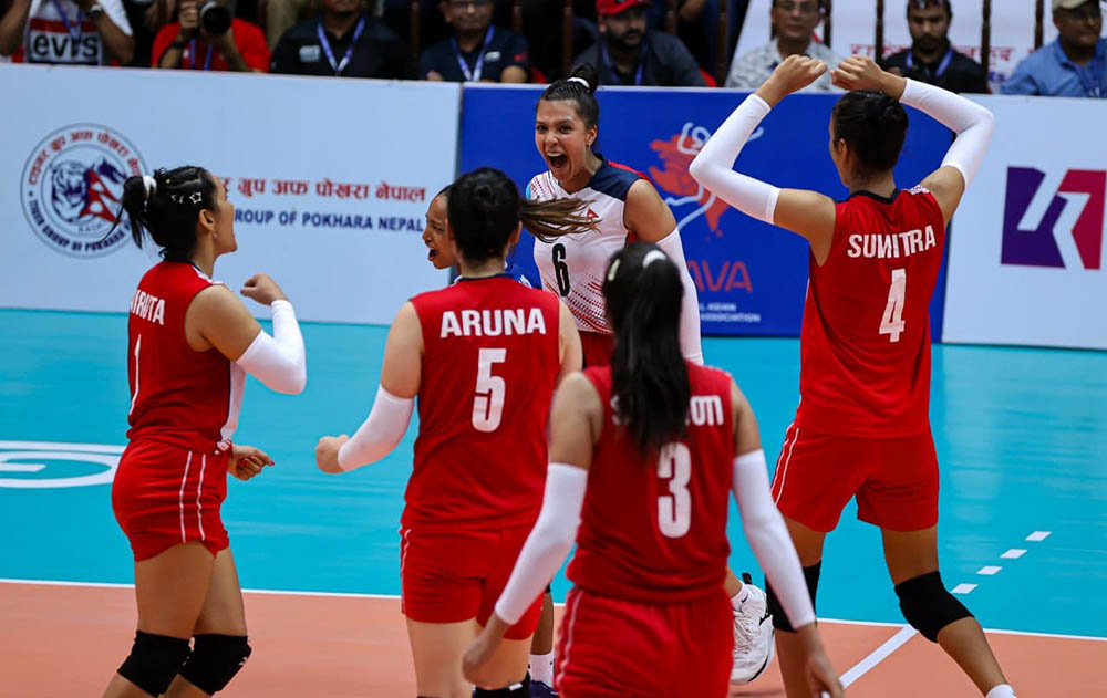 काभा महिला भलिबलको फाइनलमा आज नेपाल र भारत भिड्दै