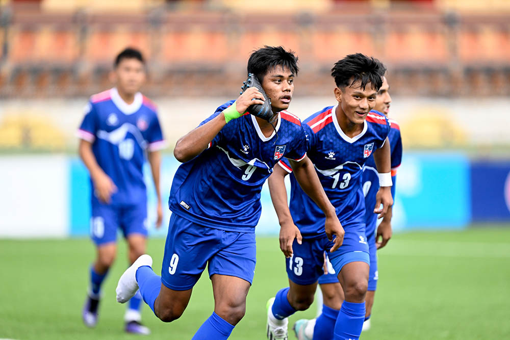 नेपाल साफ यू-१७ च्याम्पियनसिपको सेमिफाइनलमा