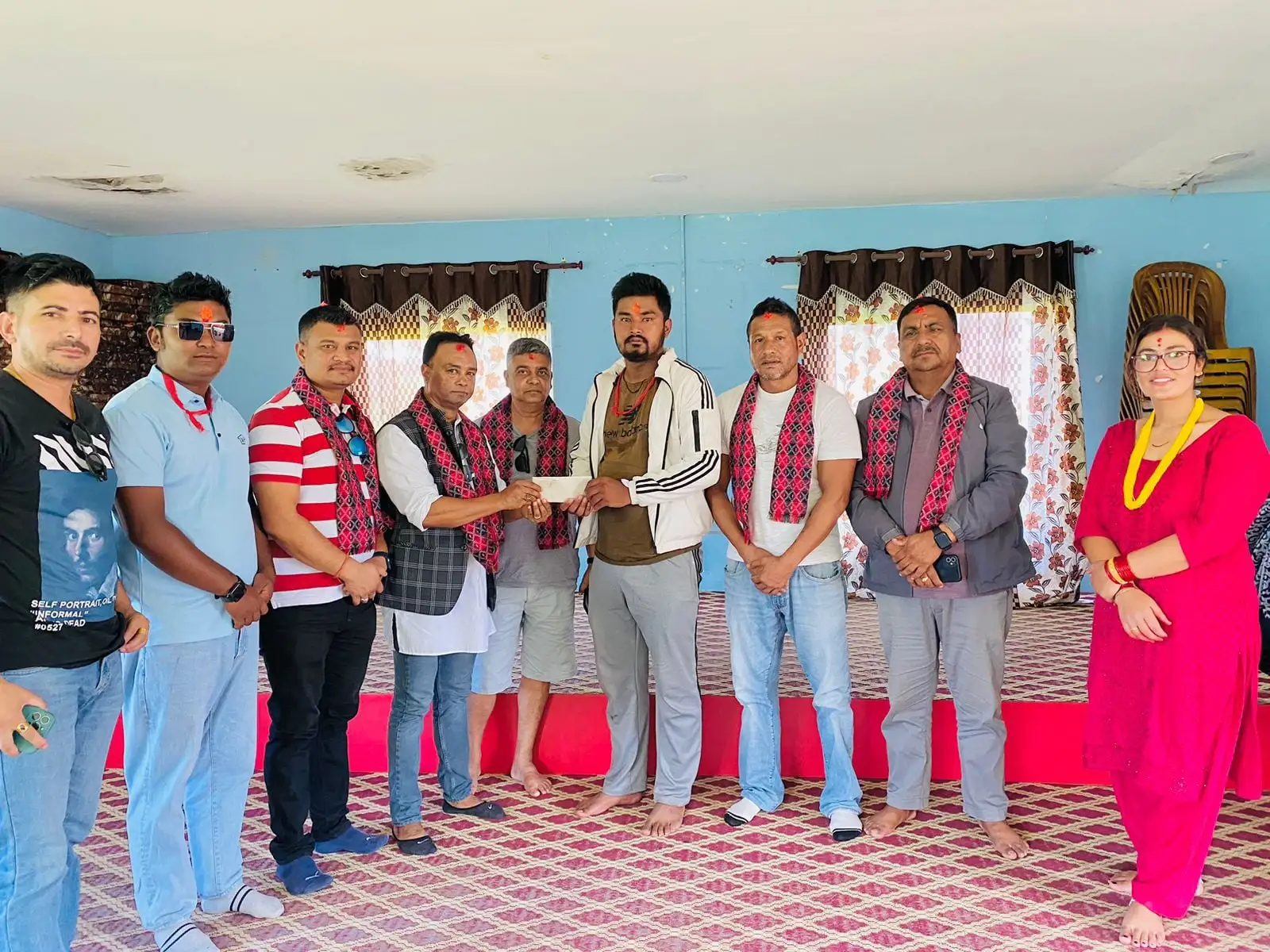 गुण्डुको धिमेबाजा खलः लाई नेता राणाको आर्थिक सहयोग