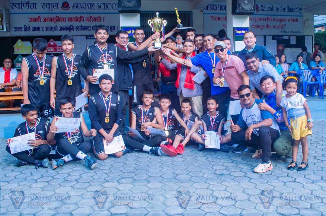 ‘चौथो होम एन्ड अवे बास्केटबल च्याम्पियनसिप’ उपाधि भ्याली भ्यू स्कुललाई