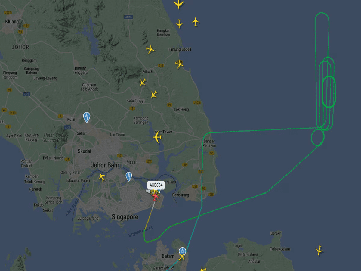 सिंगापुरमा एयर इन्डियाको विमानलाई लडाकु विमानले आकाशमै घेरेपछि …