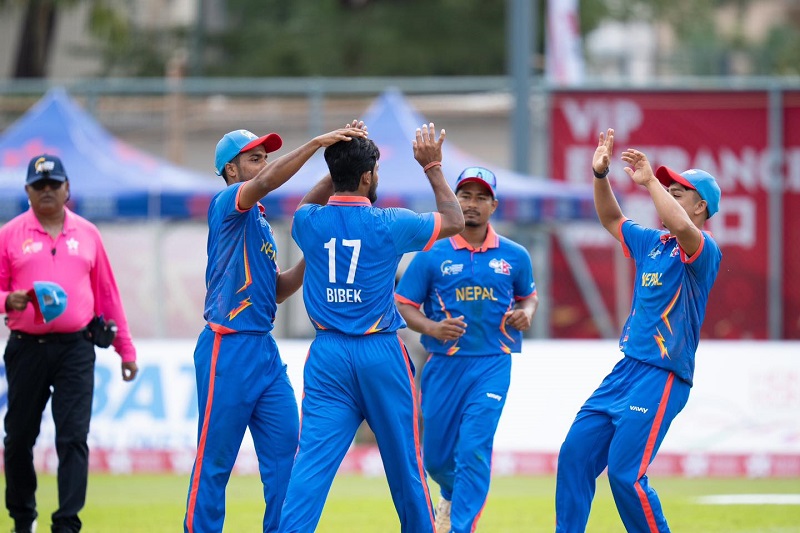 अष्ट्रेलियालाई हराउँदै नेपाल हङकङ सिक्सेसको क्वाटरफाइनलमा