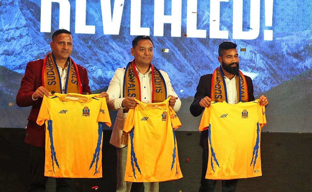 सुदूरपश्चिम रोयल्सको जर्सी सार्वजनिक