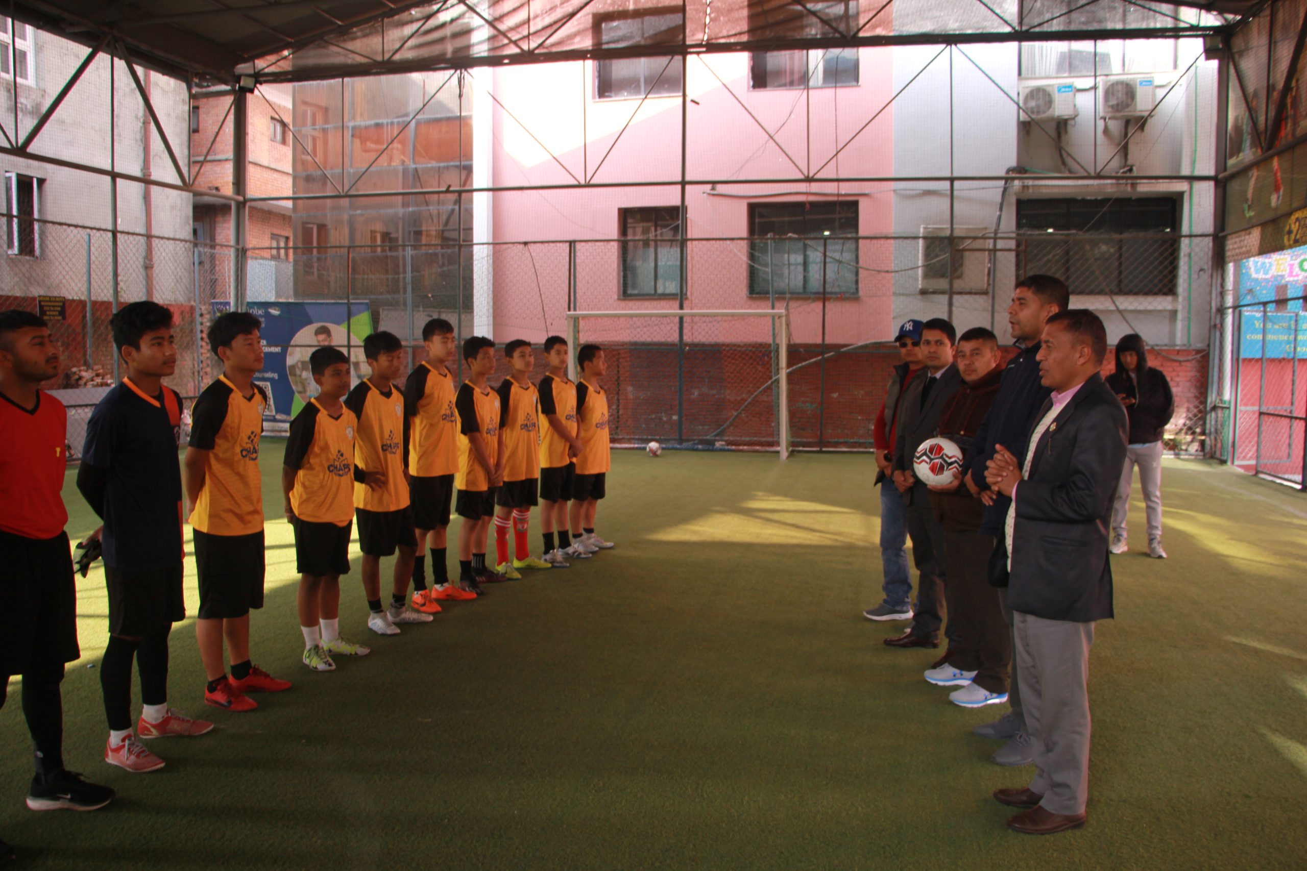 नेशनल प्याबसन काठमाण्डौको साप्ताहिक खेलकुद अन्तर्गत आज फुटसलको प्रारम्भिक चरणका खेलहरू सम्पन्न