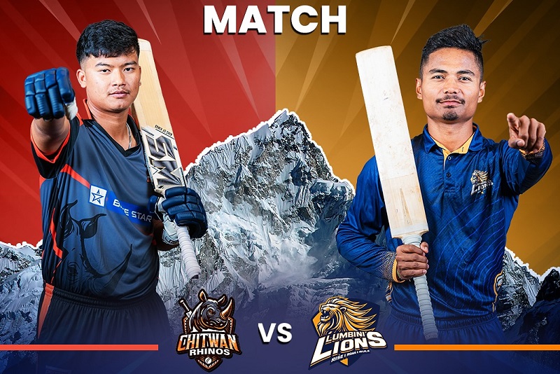 एनपिएल क्रिकेटः लुम्बिनी लायन्सको पहिलो जित