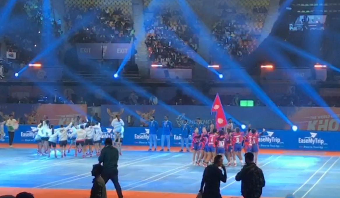 नेपाल खो खो विश्वकपको उपविजेता