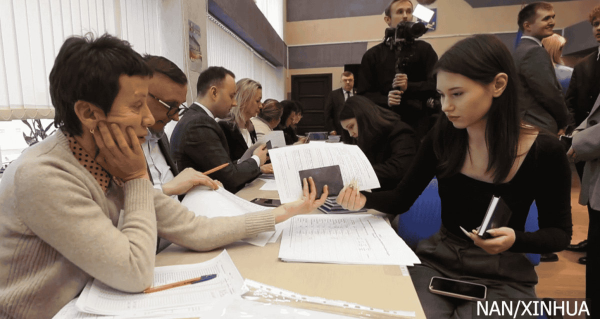 बेलारुसमा मतदानको पहिलो दिन ७.८१ प्रतिशत मतदान