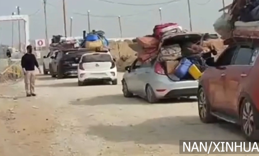 ५ लाखभन्दा बढी विस्थापित प्यालेस्टिनीहरू उत्तरी गाजामा फर्किए