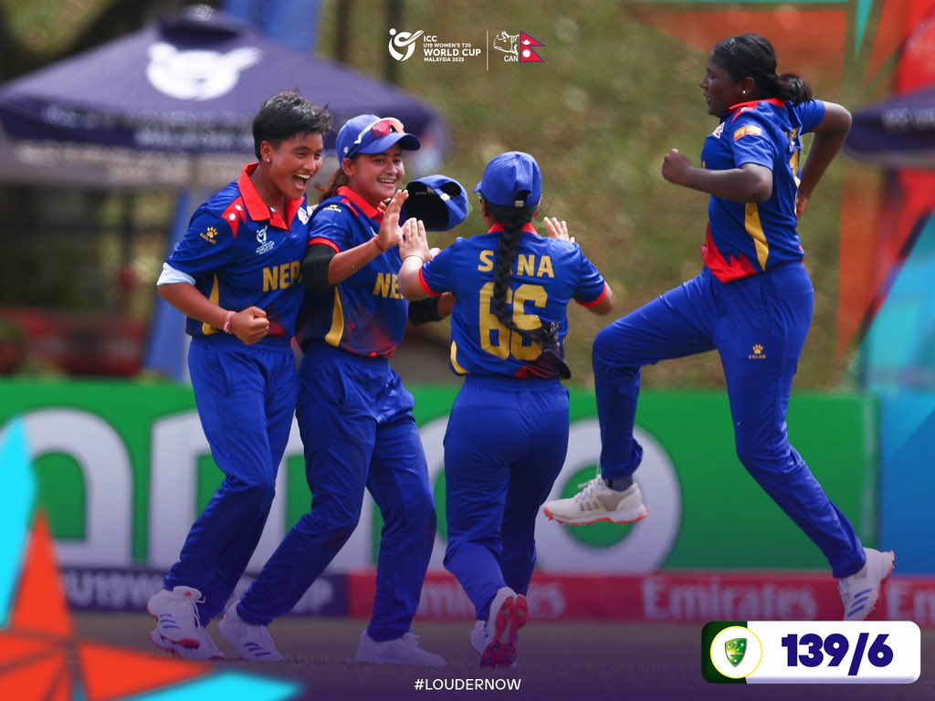 नेपाललाई अस्ट्रेलियाले दियो १४० रनको लक्ष्य