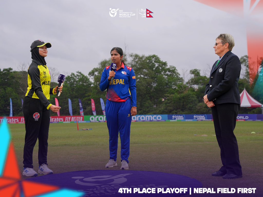 नेपाल सामु मलेसियाले प्रस्तुत गरयो ४६ रनको लक्ष्य