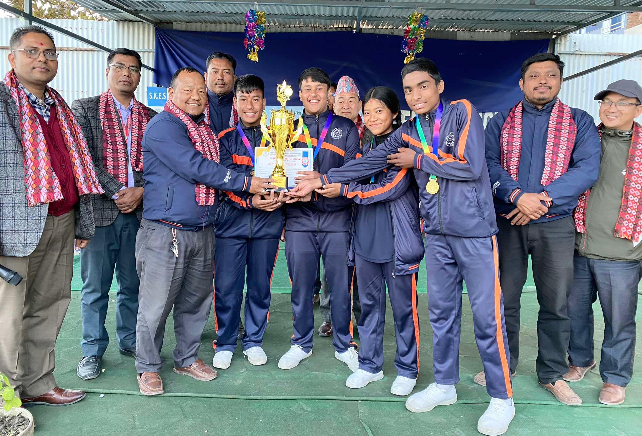 नेसनल प्याव्सन भक्तपुरको हाजिरीजवाफ सम्पन्न, मदलल्याण्ड स्कुल प्रथम