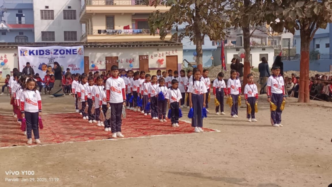 विद्यार्थीमाझ किड्स जोनले स्मरण गर्‍यो सहिदको योगदान, सिर्जनात्मक कार्यक्रम सम्पन्न