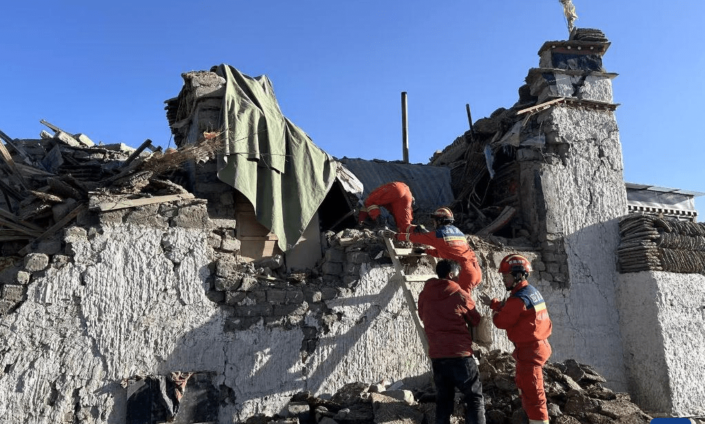 चीनमा भुकम्प : ज्यान गुमाउनेको संख्या ९५ पुग्यो