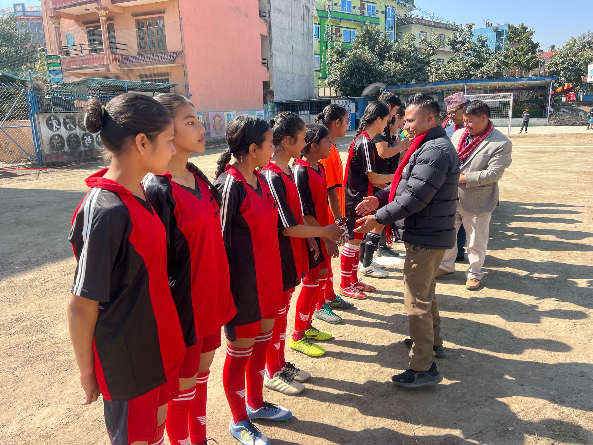 दोस्रो ‘छात्रा जुनियर फुटबल प्रतियोगिता’को उपाधी निर्मल ज्योतीलाई