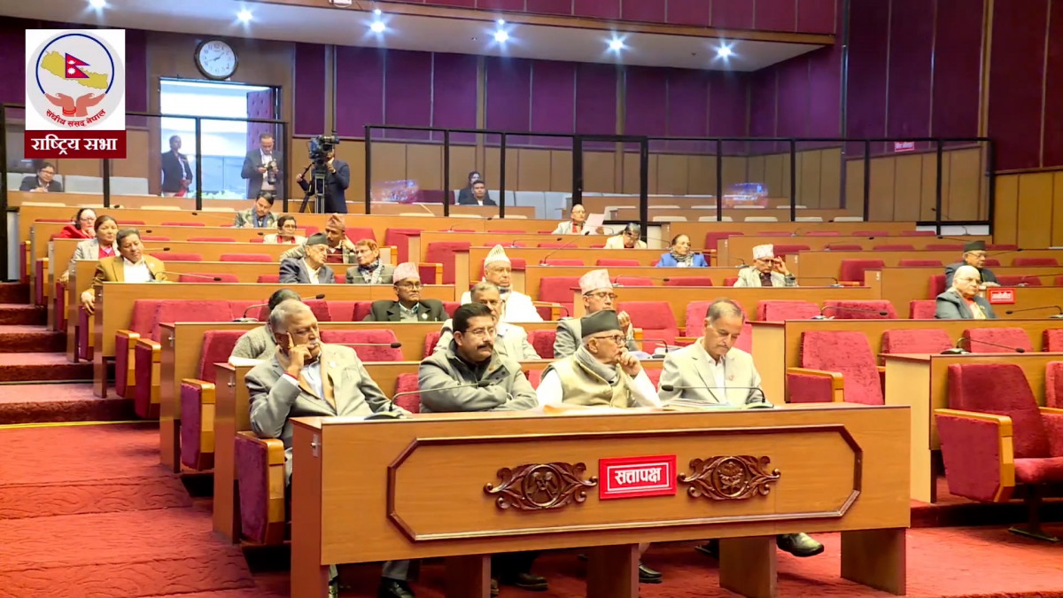 संघीय निजामती सेवा विधेयकमा ४३ सांसदद्वारा संशोधन प्रस्ताव, राष्ट्रिय सभामा रोकियो प्रक्रिया