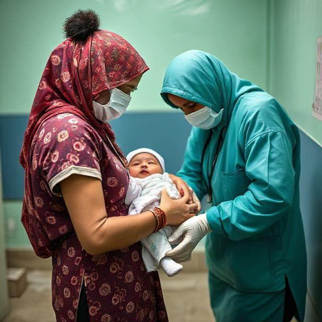 बाटोमै बच्चा पाएकी महिलाको उद्धार