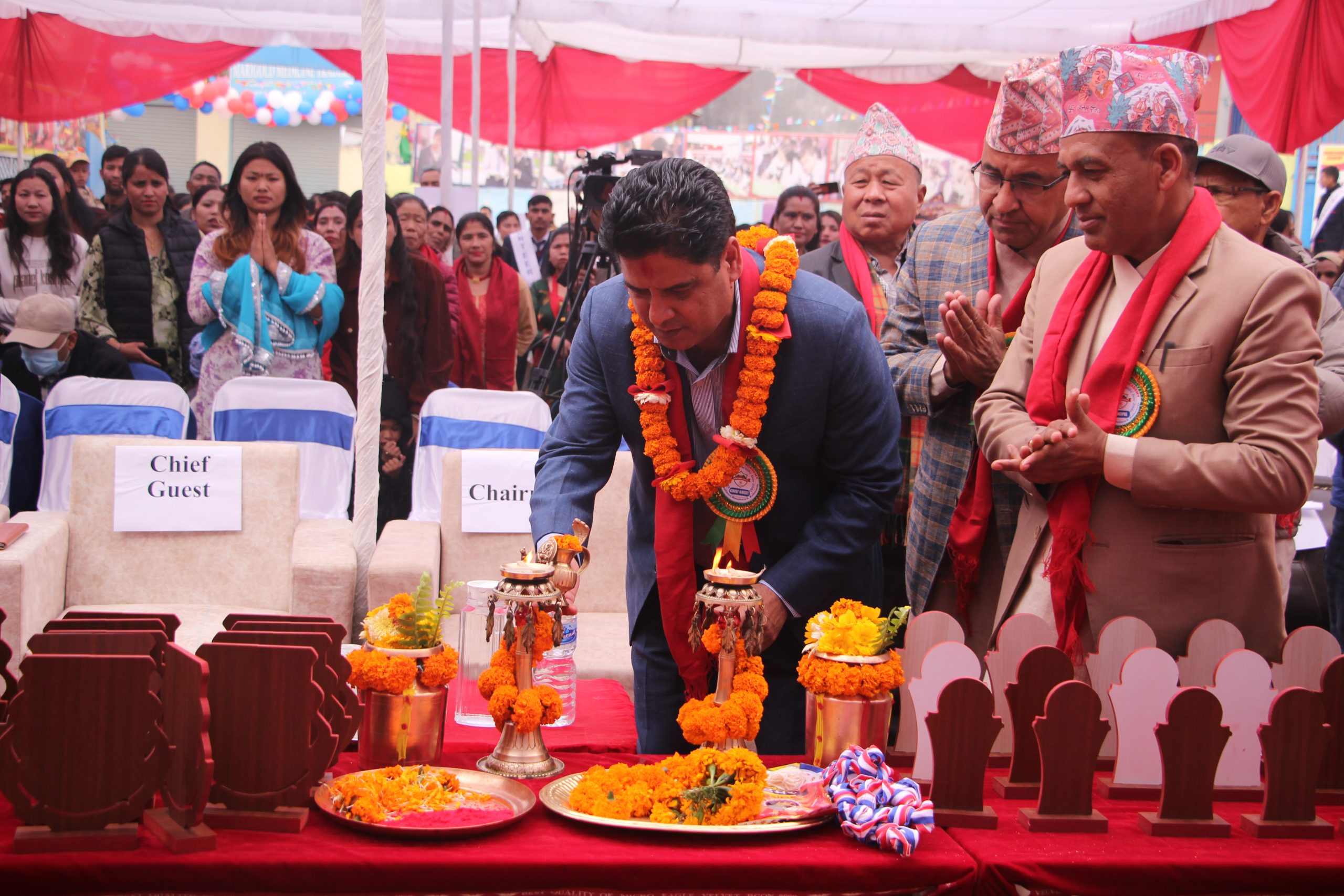 भिमेश्वर एकेडेमीको १९औं वार्षिकोत्सव तथा अभिभावक दिवस भव्य रूपमा सम्पन्न