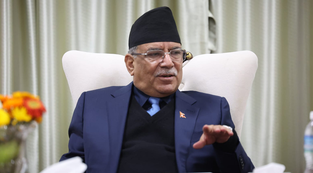 राष्ट्र ठुलो सङ्कटमा छ, सहमतिको आवश्यकता चाहिन्छ: प्रचण्ड