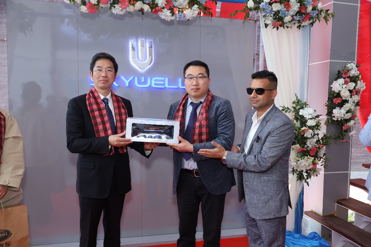 Skywell को फ्ल्यागसीप सोरूम नक्सालमा उद्घाटन, BE11 Premium SUV सार्वजनिक