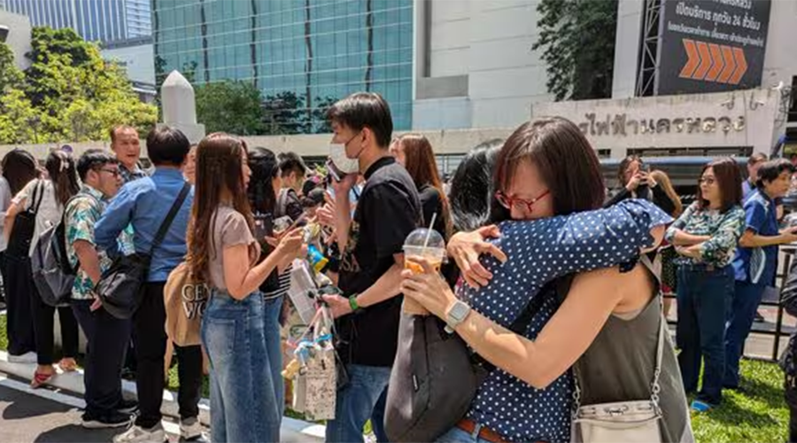 म्यानमारमा ६.९ म्याग्निच्युडको भूकम्प, बैंककमा पनि महशुस