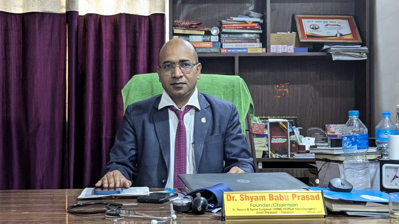 वीरगन्जमा पहिलो पटक थ्रोम्बोलाइसिस प्रविधिबाट पक्षाघातको उपचार सुरू