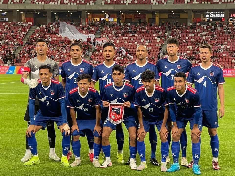 नेपाल-मलेसियाको बिचकाे फुटबलसाँझ ७ः४५ वाट सुरू हुदैँ