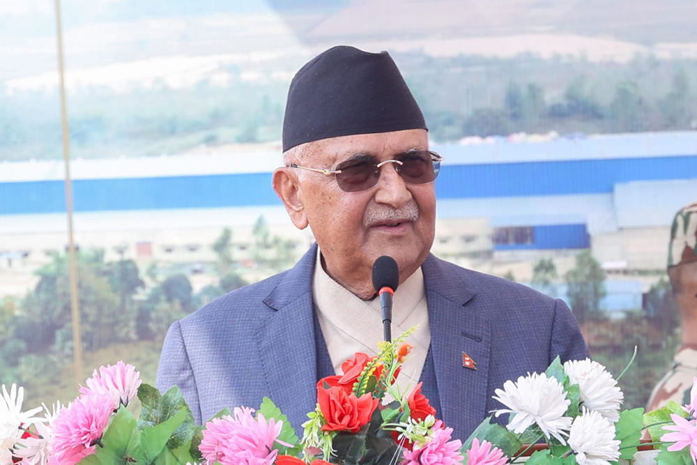 ओली निवास निर्माणमा चन्दा नउठाउने एमाले नेताको दाबी