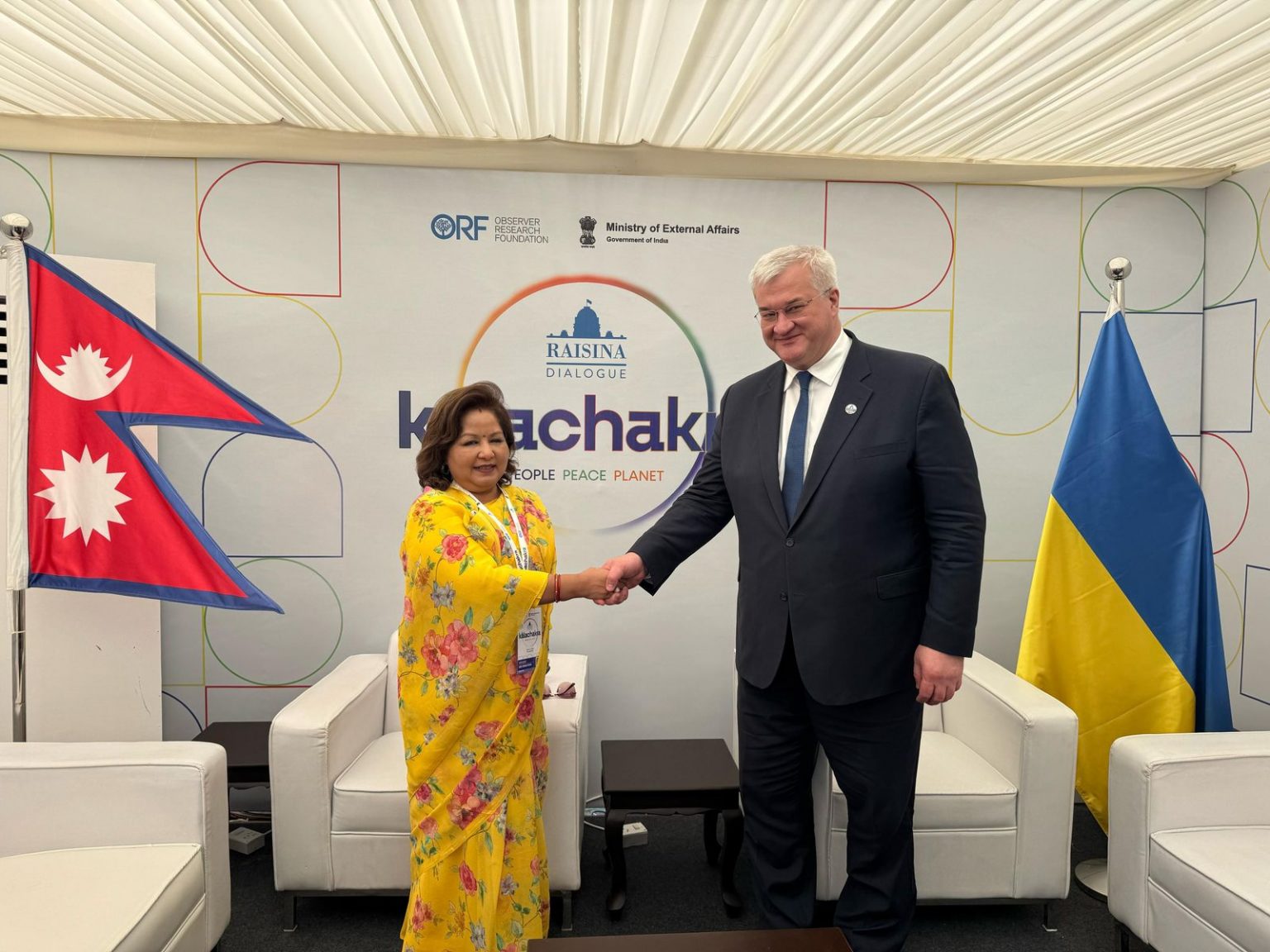 नयाँ दिल्लीमा नेपाल-युक्रेन उच्चस्तरीय भेटवार्ता, युद्धबन्दी नेपाली नागरिकको रिहाइबारे छलफल