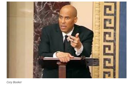 कोरी बुकर, जसले लगातार २५ घण्टा भाषण गरेर ६८ बर्ष पुरानाे रेकर्ड ताेडे