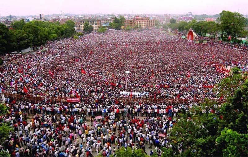 आज १९औँ लोकतन्त्र दिवस