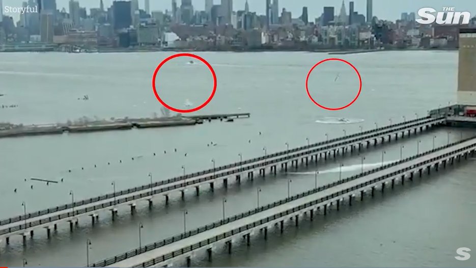 न्यूयोर्कको हडसन नदीमा हेलिकप्टर दुर्घटना: ६ जनाको मृत्यु