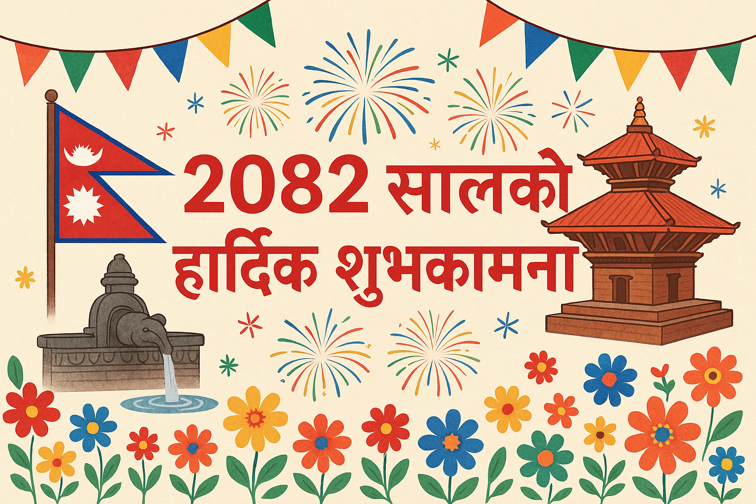 आजदेखि २०८२ साल सुरु, नयाँ वर्ष हर्षोल्लास साथ मनाइँदै