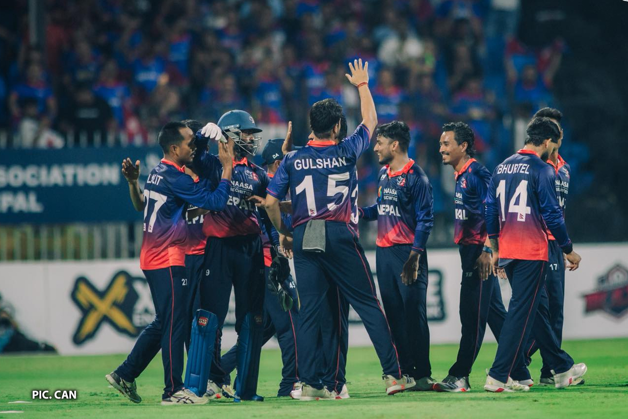 वेस्ट इन्डिजसँगको खेलमा नेपालले ऐतिहासिक जित