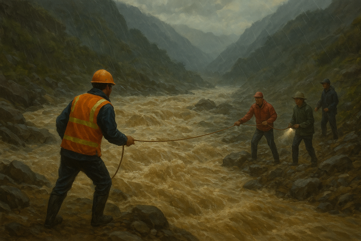 गोसाईंकुण्डमा बेरिङ खोल्साले बगाउँदा भक्तपुरका ४ जना बेपत्ता (नामावली)