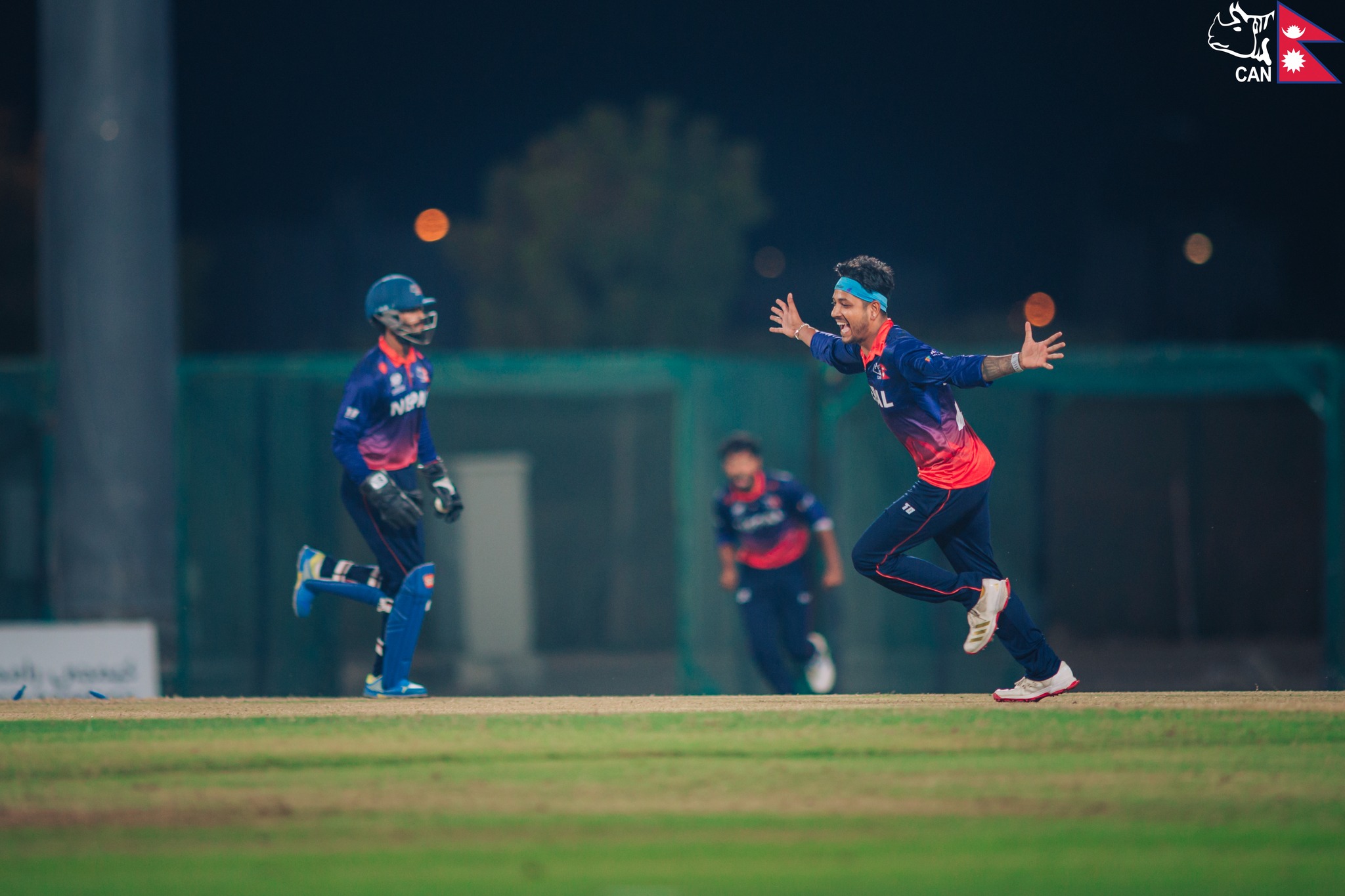 कतारमाथि नेपालको रोमाञ्चक जित, सन्दीपले लिए ५ विकेट