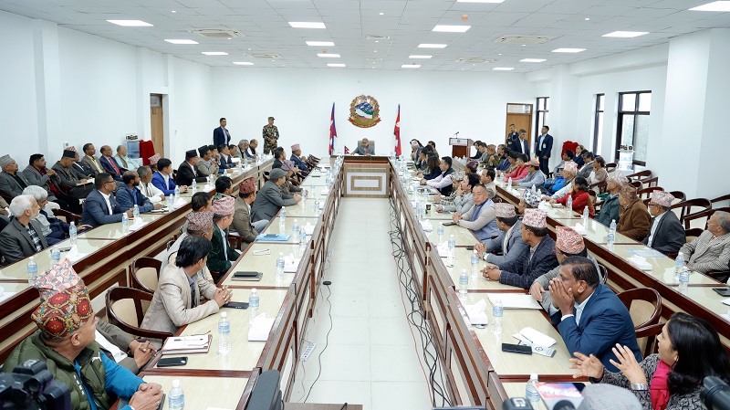 चुनावका लागि अनुकूल वातावरण बनाउन राजनीतिक दलको आग्रह